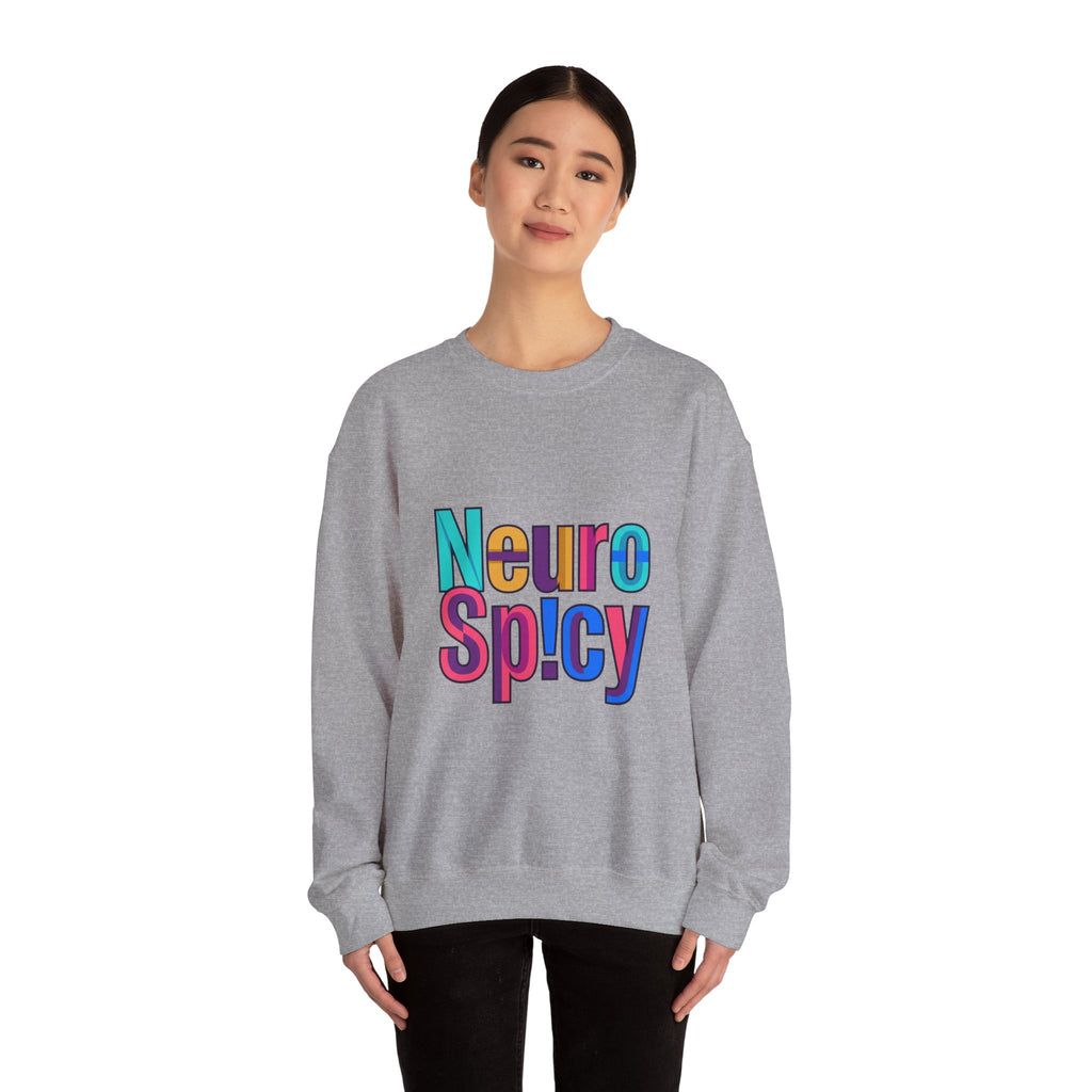 Neuro Spicy Crewneck, Autistic Pride, Neurodiversity Affirming