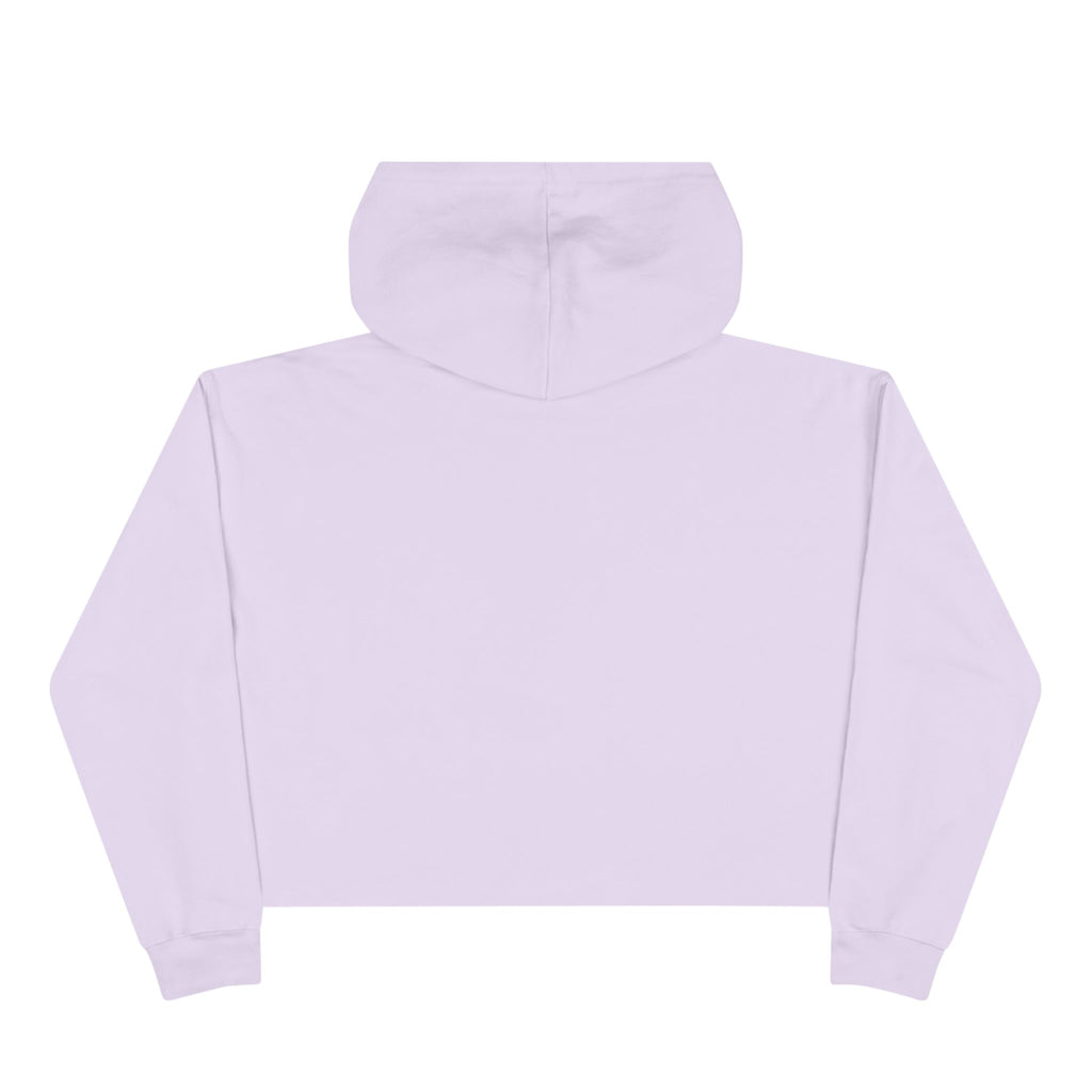 Cropped Hoodie — Minimal Gold Frame Chest Design