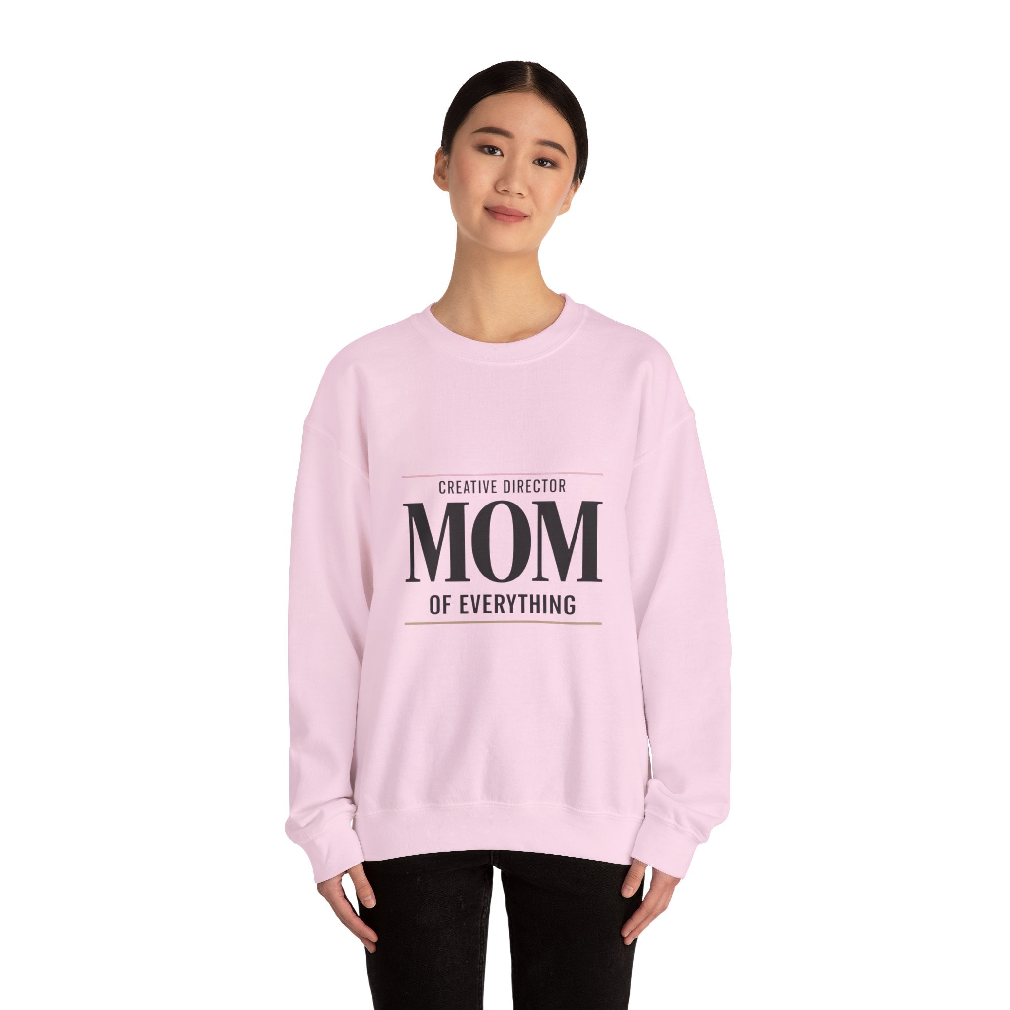 Creative Director MOM Crewneck Sweatshirt | minimalist mom shirt, streetwear mom