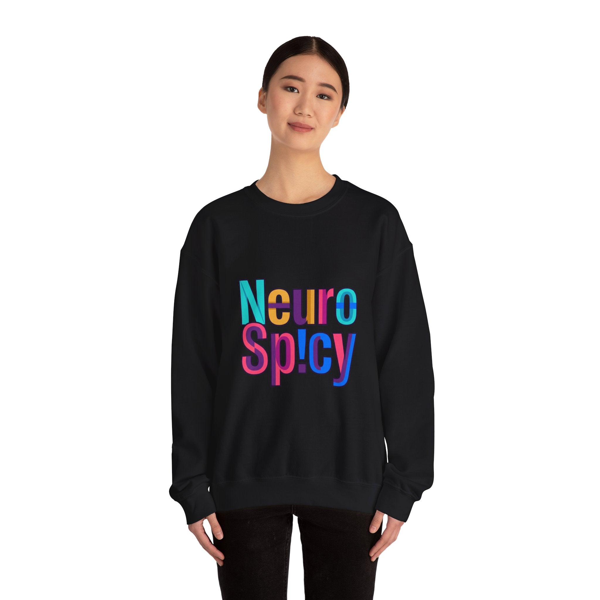 Neuro Spicy Crewneck, Autistic Pride, Neurodiversity Affirming