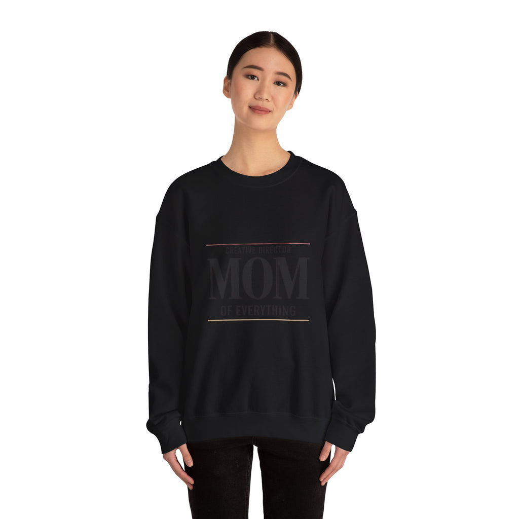 Creative Director MOM Crewneck Sweatshirt | minimalist mom shirt, streetwear mom