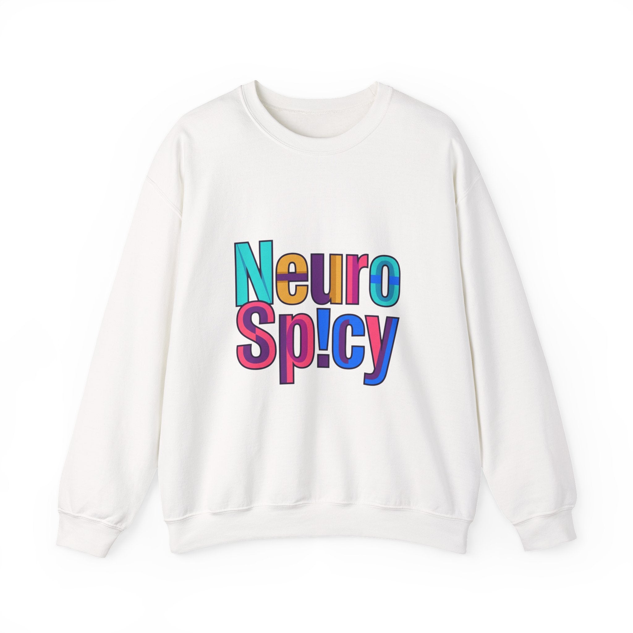 Neuro Spicy Crewneck, Autistic Pride, Neurodiversity Affirming