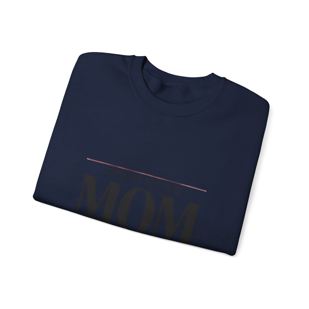 Creative Director MOM Crewneck Sweatshirt | minimalist mom shirt, streetwear mom