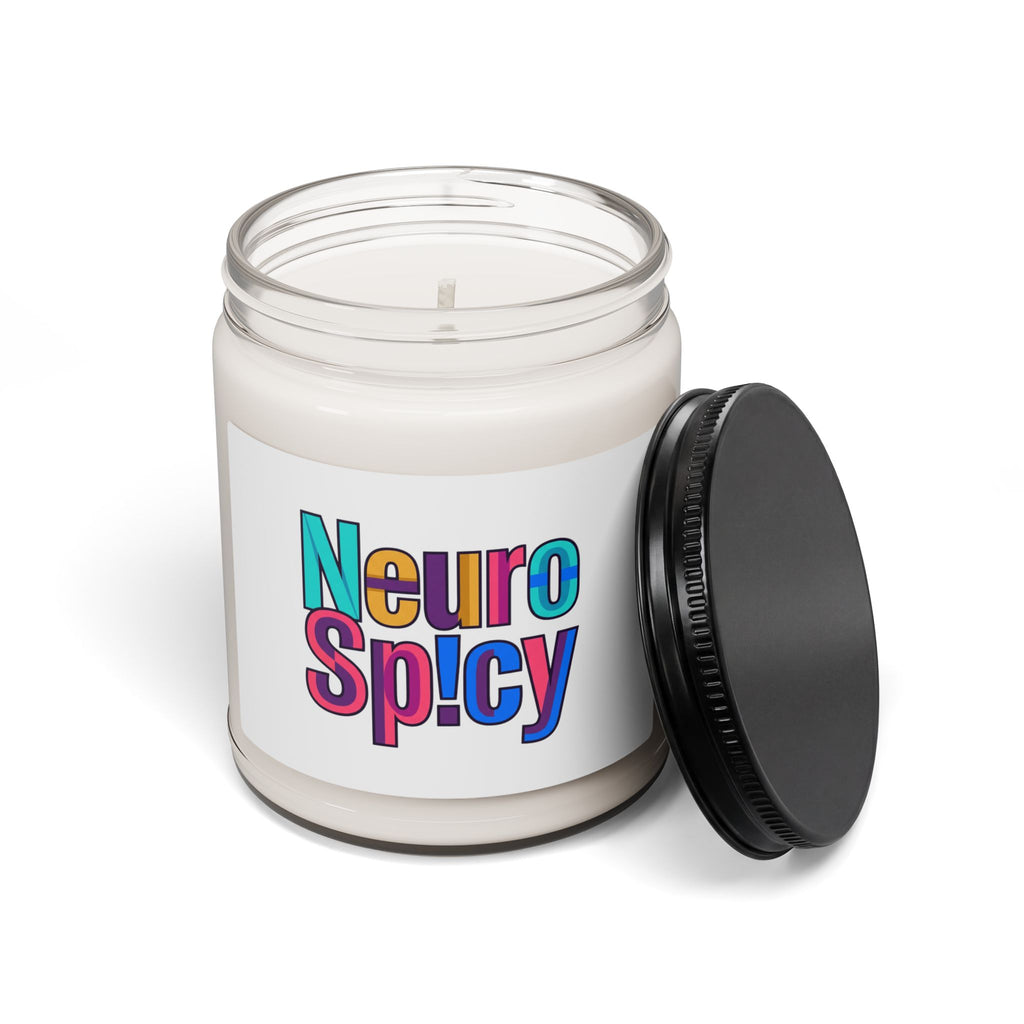 Neuro Spicy Soy Candle | neurodiversity, autistic pride