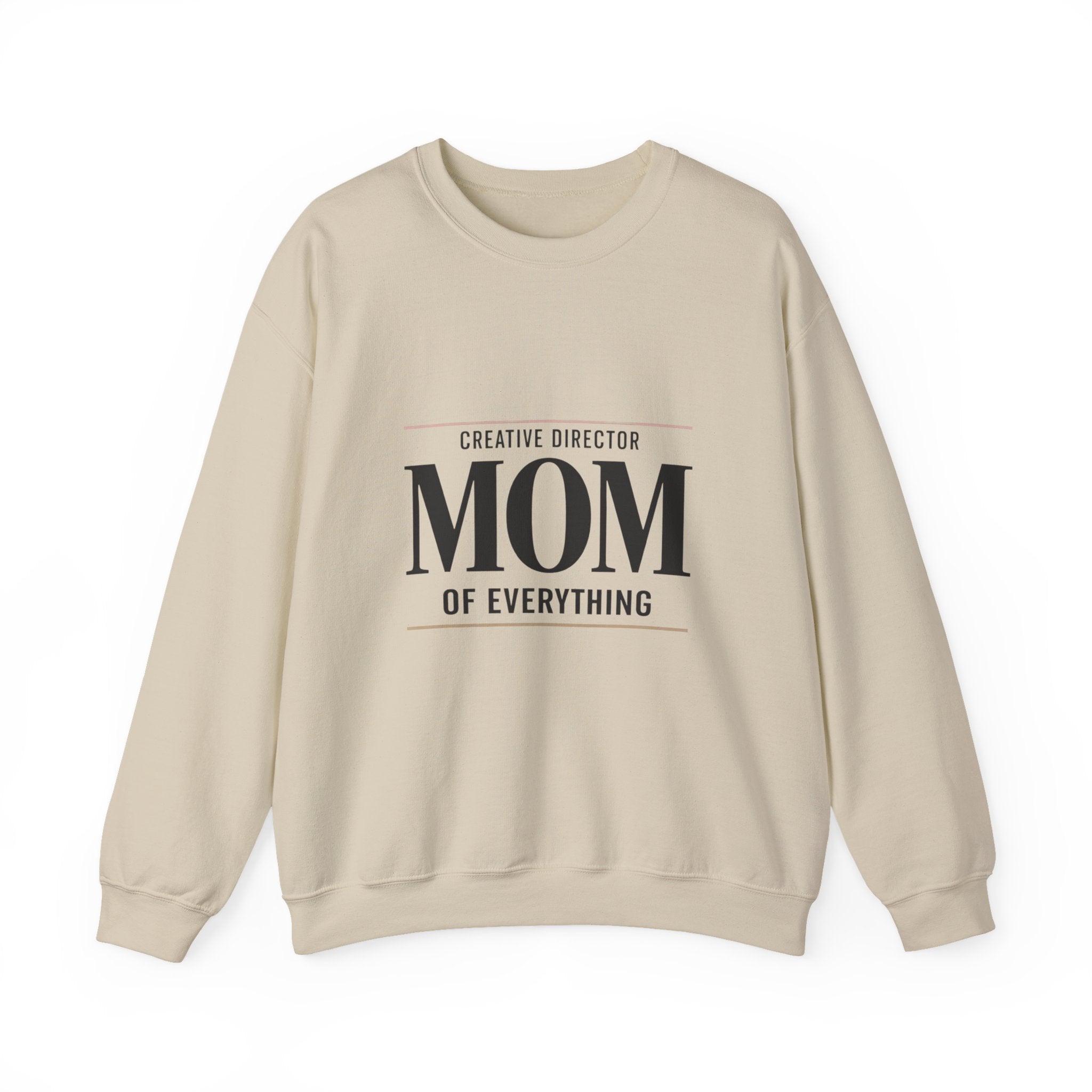 Creative Director MOM Crewneck Sweatshirt | minimalist mom shirt, streetwear mom