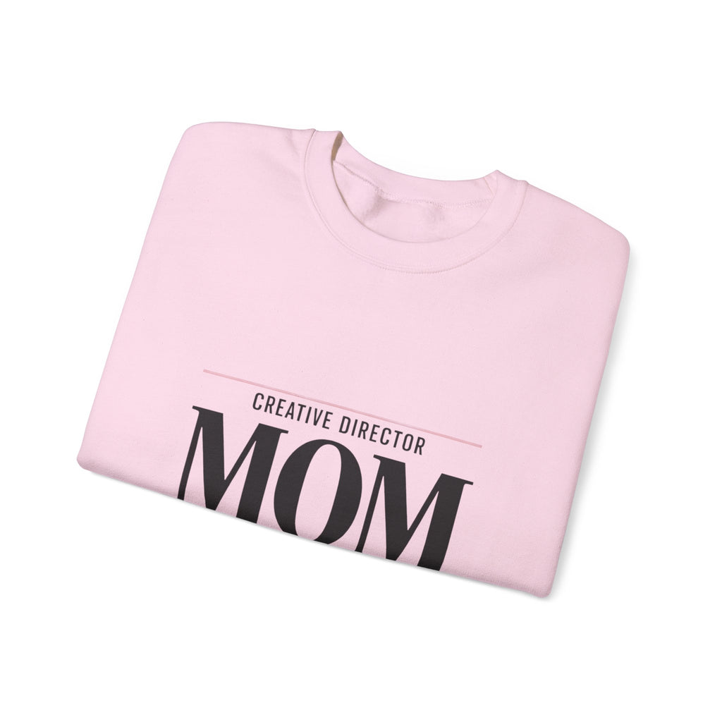 Creative Director MOM Crewneck Sweatshirt | minimalist mom shirt, streetwear mom