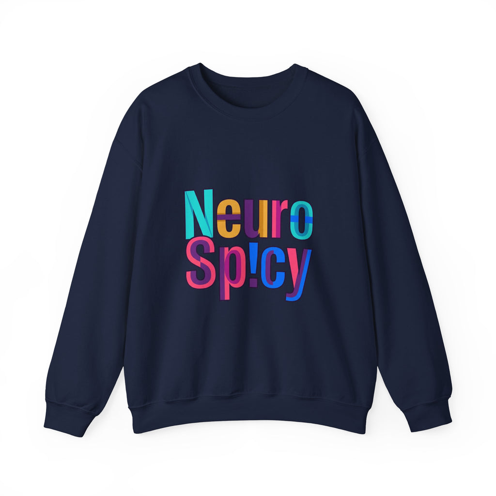 Neuro Spicy Crewneck, Autistic Pride, Neurodiversity Affirming