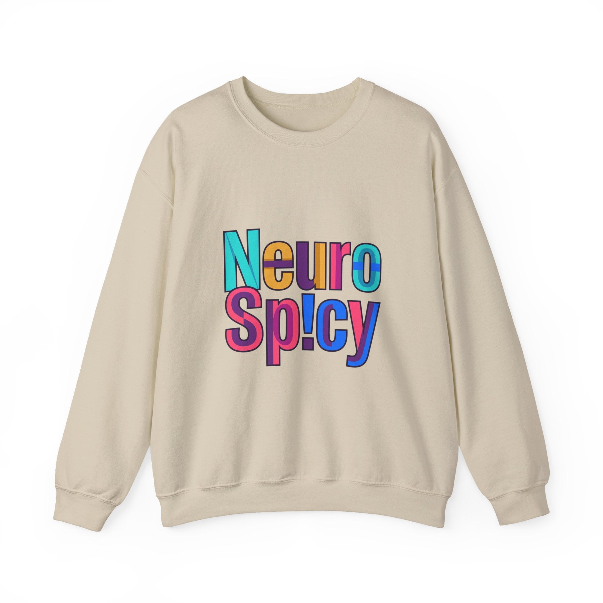 Neuro Spicy Crewneck, Autistic Pride, Neurodiversity Affirming