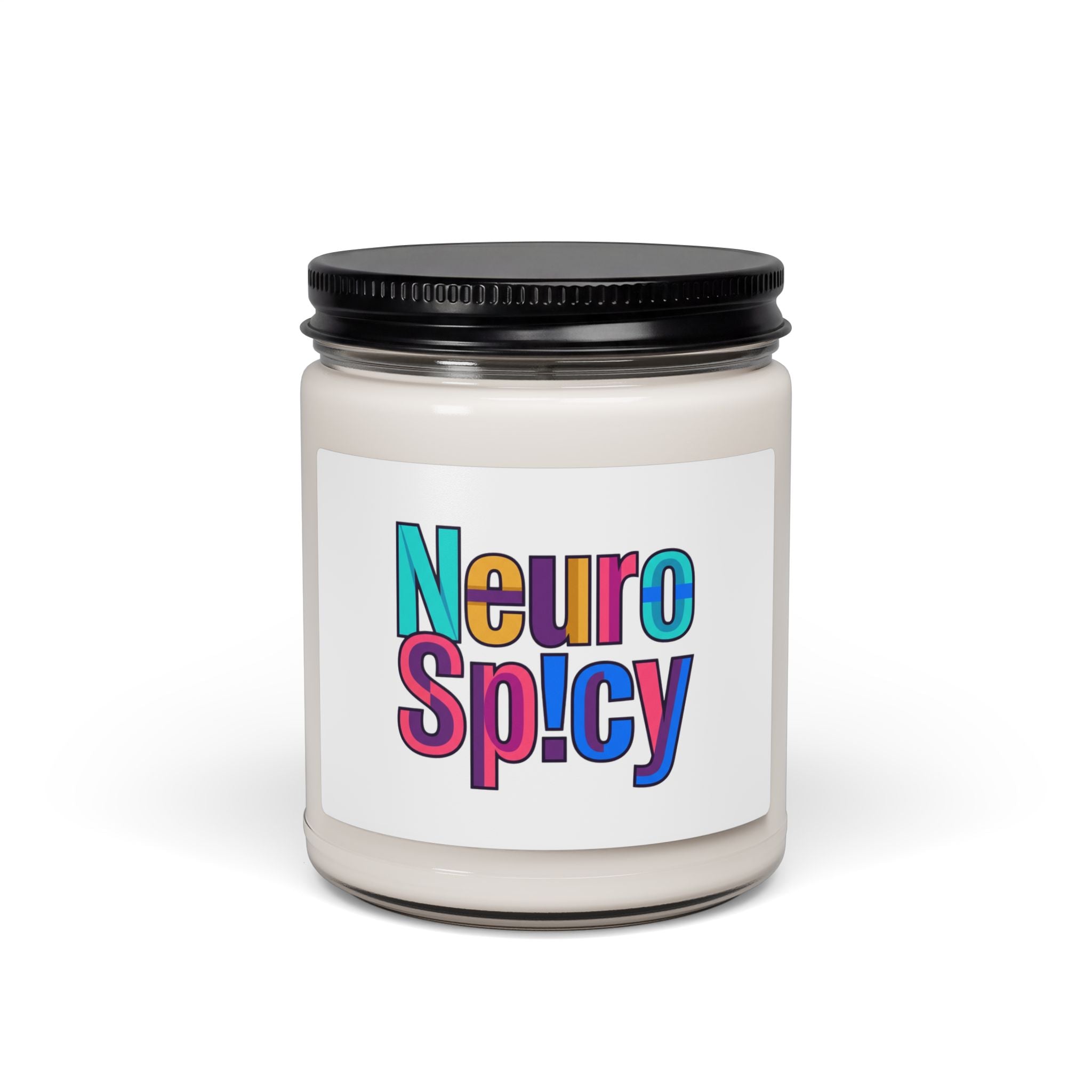 Neuro Spicy Soy Candle | neurodiversity, autistic pride