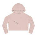 Cropped Hoodie — "Don't Make Me Put You in the Ground" Lace Doily Graphic