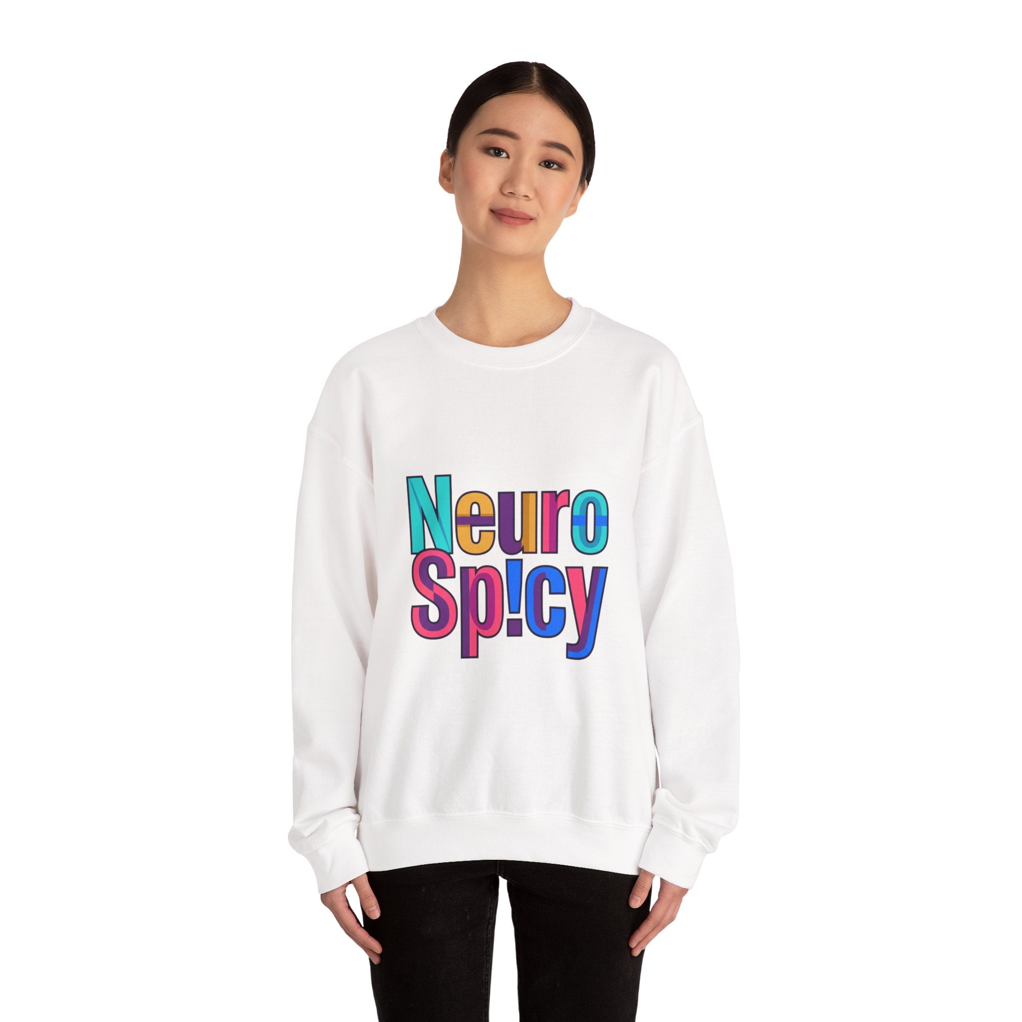 Neuro Spicy Crewneck, Autistic Pride, Neurodiversity Affirming