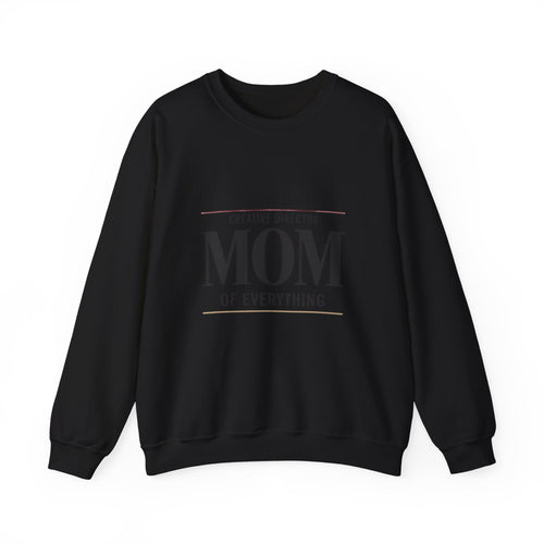 Creative Director MOM Crewneck Sweatshirt | minimalist mom shirt, streetwear mom