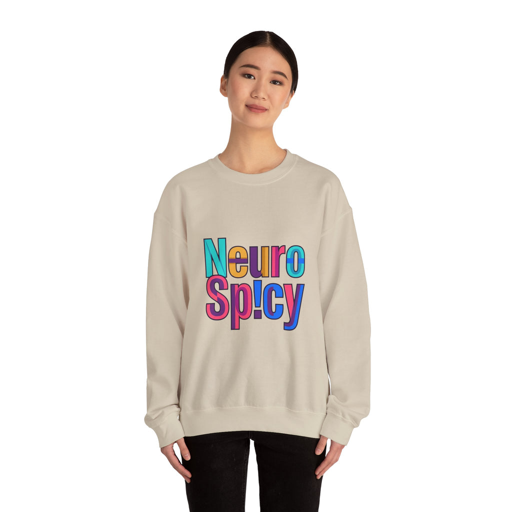 Neuro Spicy Crewneck, Autistic Pride, Neurodiversity Affirming
